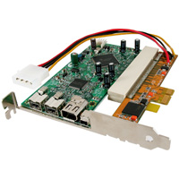 PCI Express adapter card handles half height cards